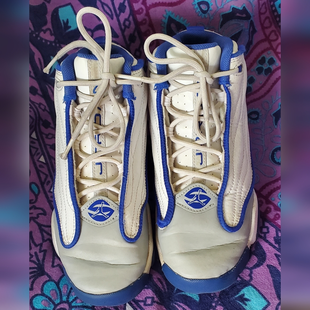 EUC Jordan Pro Strong Youth SZ 2 Racer Blue